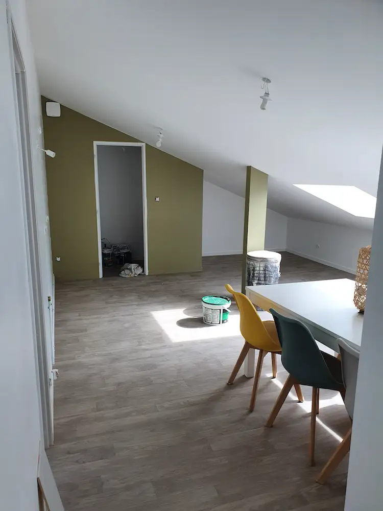 sols - pose sols souples - sol PVC - Roanne - 42 - mousse gava - Mably